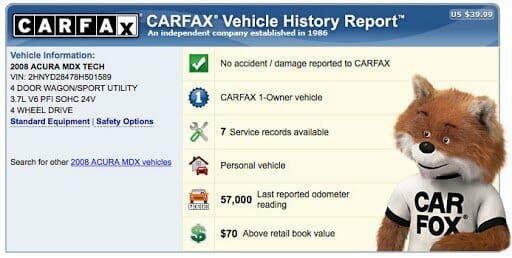 Carfax USA - 3$ Check VIN for free