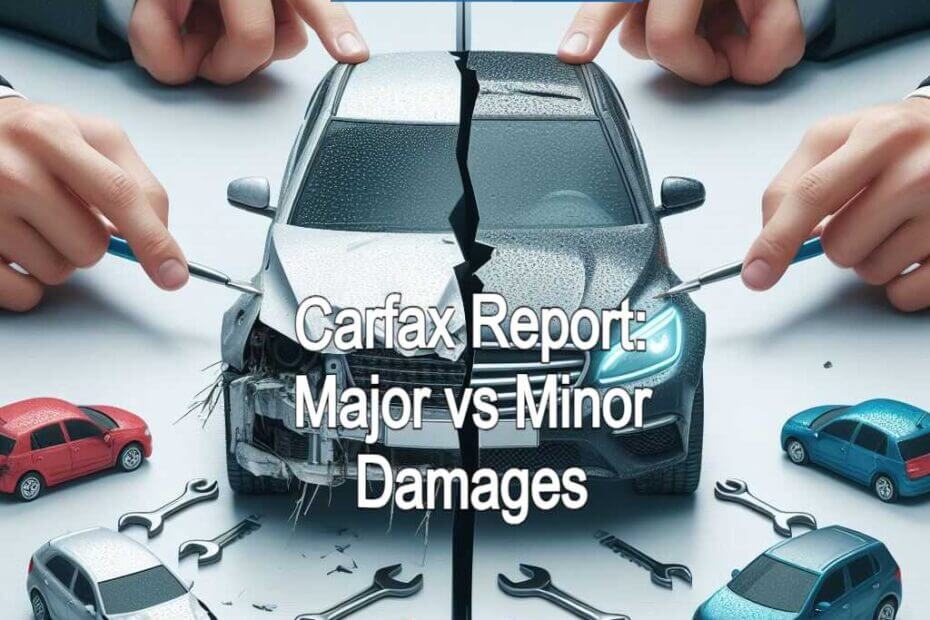 carfax major vs minor damages
